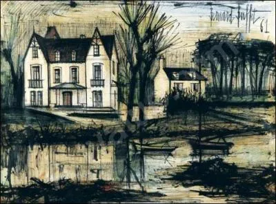 Villa au bord de l'eau.