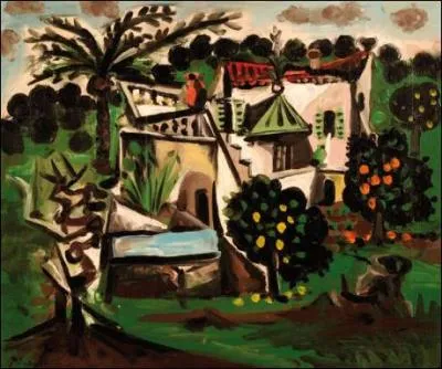 La villa au palmier.