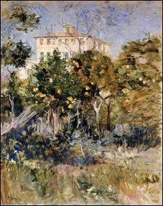 Villa avec orangers, Nice.