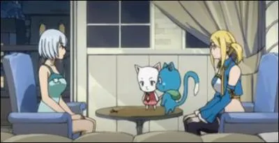 Yukino, une autre constellationniste, veut donner  Lucy...