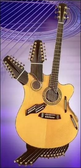 Comptant rien moins que 42 cordes et baptise du nom d'un peintre qui, lui au moins, s'accorde parfaitement :