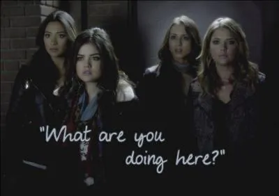 pisode 23 : Qui dcouvrent-elles lorsqu'elles cherchent Alison  Philadelphie ? (suite avec le dernier pisode dans un prochain quiz)