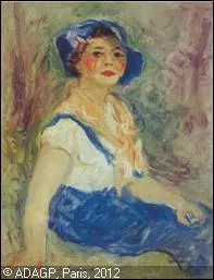 Qui a peint Le chapeau bleu ?