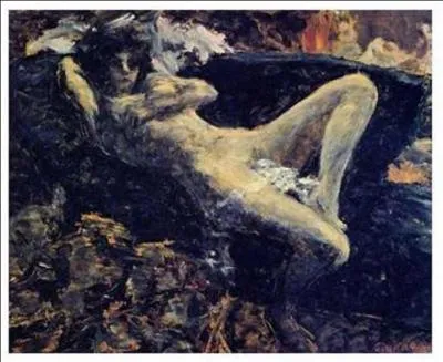 Qui a poeint Nu bleu ?