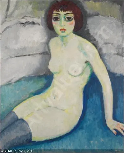 Qui a peint Les bas bleus ?