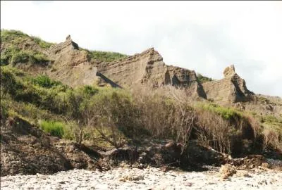 Quelles sont ces falaises hautes de 120 mtres et trs friables qui se dressent prs de Houlgate ?