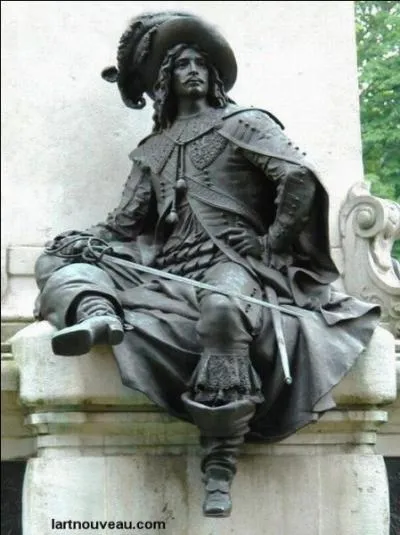 C'est en l'honneur d'un grand nom de la littrature franaise que Gustave Dor a ralis cette sculpture !