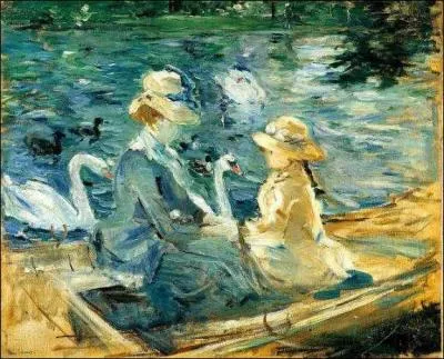 Qui a peint Sur le lac du Bois de Boulogne ?