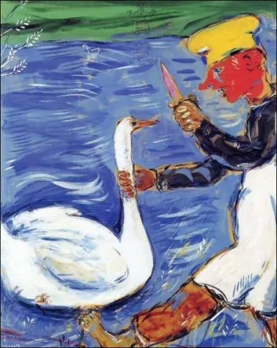 Qui a peint cette illustration des fables de La Fontaine ?