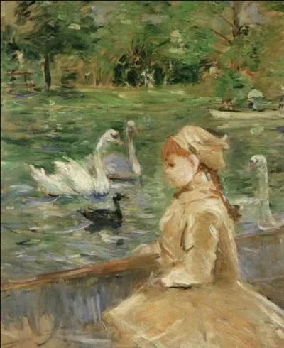 Qui a peint Petite fille au cygne ?