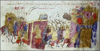 Les Arabes assigrent durant quatre ans la ville, en vain (674-678). Ce sige marqua leur premier grand chec militaire.