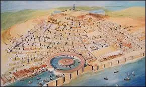 Durant la Troisime Guerre punique, les Romains assigent 3 ans (-149  -146) cette ville avant de la prendre, de la raser et de dporter en esclavage les survivants.