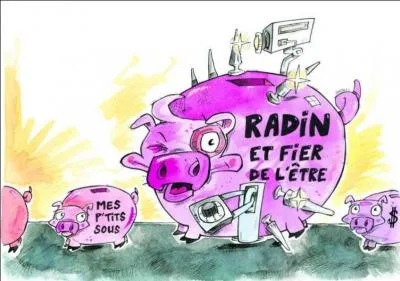  Pas mal comme ide, mais la connaissant comme je la connais, c'est n'importe quel cadeau (... ) comptera pour notre Reinita, s'il vient de nous. L'informatique, c'est vrai que c'est (... ) elle s'intresse depuis un certain temps mais je me demande si ce n'est pas un peu radin de notre part... nous sommes deux  cotiser quand mme !  