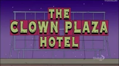 Avec qui Krusty le clown a-t-il dormi au  The Clown Plaza Hotel  ?