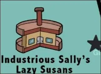 Prs de quelle grande route se trouve  Industrious Sally's Lazy Susans  ?