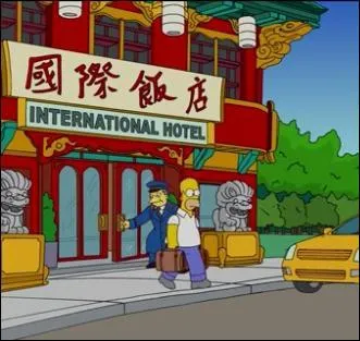 Quel montant Homer va-t-il payer et donner aux chauffeurs de taxis ?