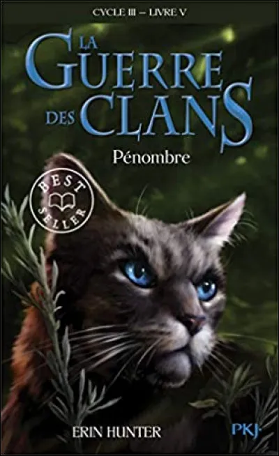 Dans la nouvelle couverture de "Pénombre", quel est le chat de la couverture ?