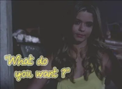 Qui voit-elle aprs tre alle dans la grange ?