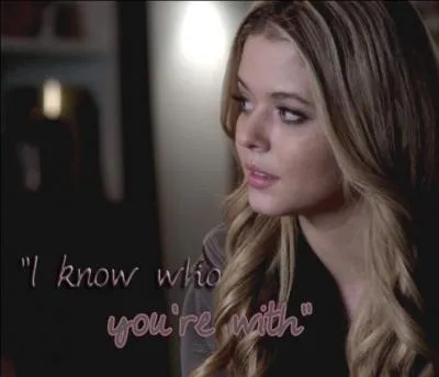 Depuis quand -A menace-t-elle Alison ?