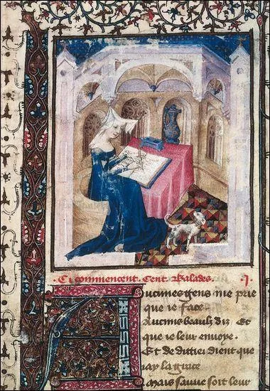 Veuve  26 ans, la vie ne fut gure tendre non plus pour Christine de Pisan (1364-v. 1430), ni la postrit :  Bonne fille, bonne pouse, bonne mre, [... ] la premire de cette insupportable ligne de femmes auteurs.  (selon le sieur Lanson, critique littraire vraiment oubli, lui... ). Mais qu'en est-il ?