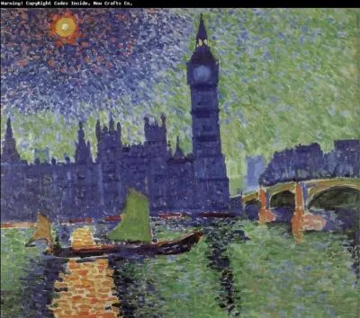 Qui a peint Le parlement ?