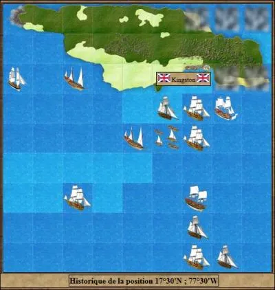 Au large de quelle le les navires de la carte se trouvent-ils ?