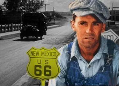 Exproprie de ses terres, une famille de fermiers traverse les Etats-Unis  la recherche d'un emploi. Mais dans ces annes de crise, ils ne rencontrent que spoliation et injustice...