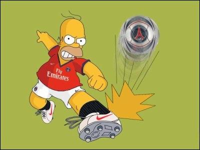 Tiens, Homer se la joue à la Zlatan maintenant, je ne savais pas... Mais où joue Zlatan Ibrahimovic ?