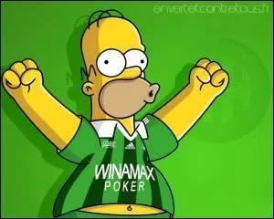 Homer porte le maillot de :