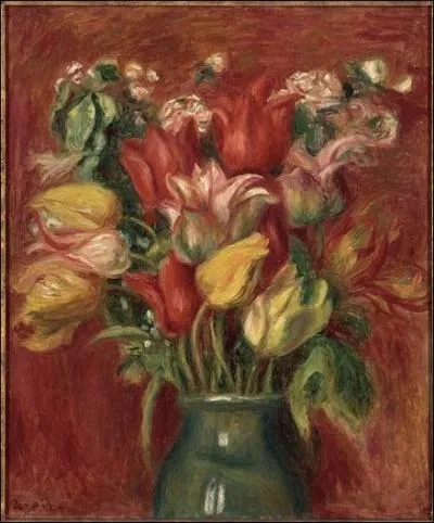 Qui a peint Bouquet de tulipes ?