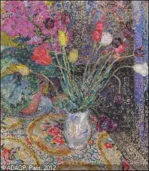 Qui a peint Nature morte aux tulipes ?