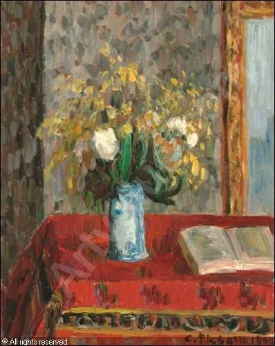 Qui a peint Vase de tulipes et gents ?