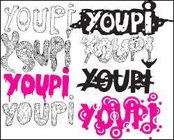 Traduis  youpi  en anglais.
