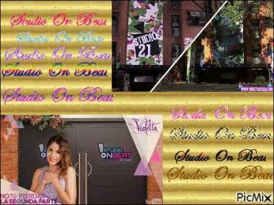 Le dcor du studio a t construit en 3 jours.