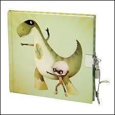 Le journal intime de Violetta est vert.