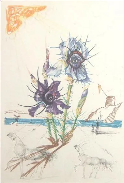 Qui a peint Iris les chevaux ?