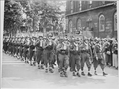 Quelle tait la nationalit la plus reprsente au sein de la lgion trangre durant tout le temps qu'aura dur la guerre ?