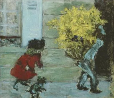 Qui a peint Vers la gerbe de mimosas ?