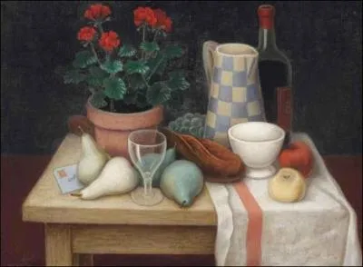 Qui a peint Pot de graniums ?