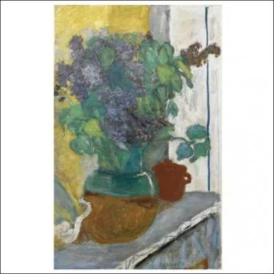 Qui a peint Lilas mauve dans un vase de terre ?