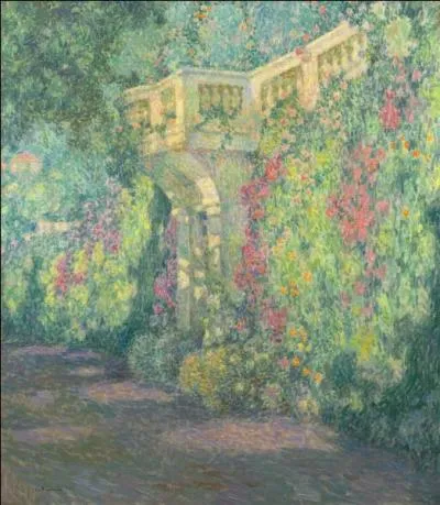 Qui a peint La balustrade de la terrasse ?