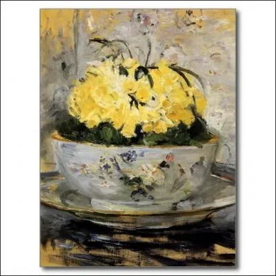 Qui, ayant ralis la toile connue intitule  le berceau , a peint Les jonquilles ?