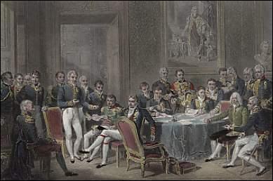 Que s'est-il produit en 1815 ?