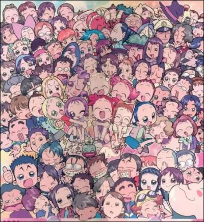 Quelles sont les sept couleurs des apprenties sorcires dans  Magical Dormi  ?