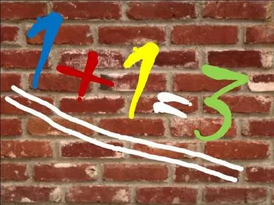 En primaire, on nous dit que.