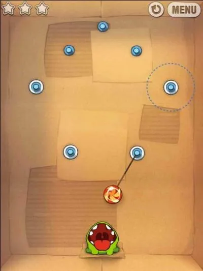 Le jeu  Cut the Rope  est sorti en