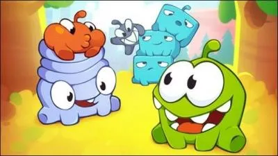 Dans  Cut the Rope 2 , Om Mom a de nouveaux amis. Que font-ils ?