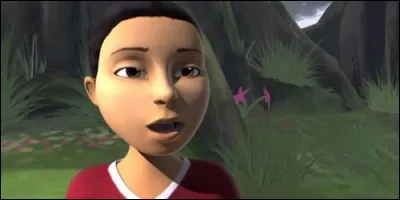 Dans "Animalia", comment se prénomme cette jeune fille qui franchit le portail magique ?