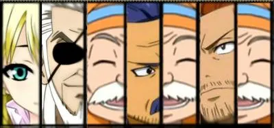 Quels sont les matres de guilde  se succder  Fairy Tail (dans l'ordre) ?