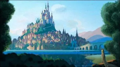 Ce beau chteau qui surplombe le village est celui de... ?